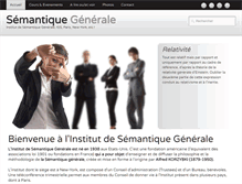 Tablet Screenshot of gsemantics.com